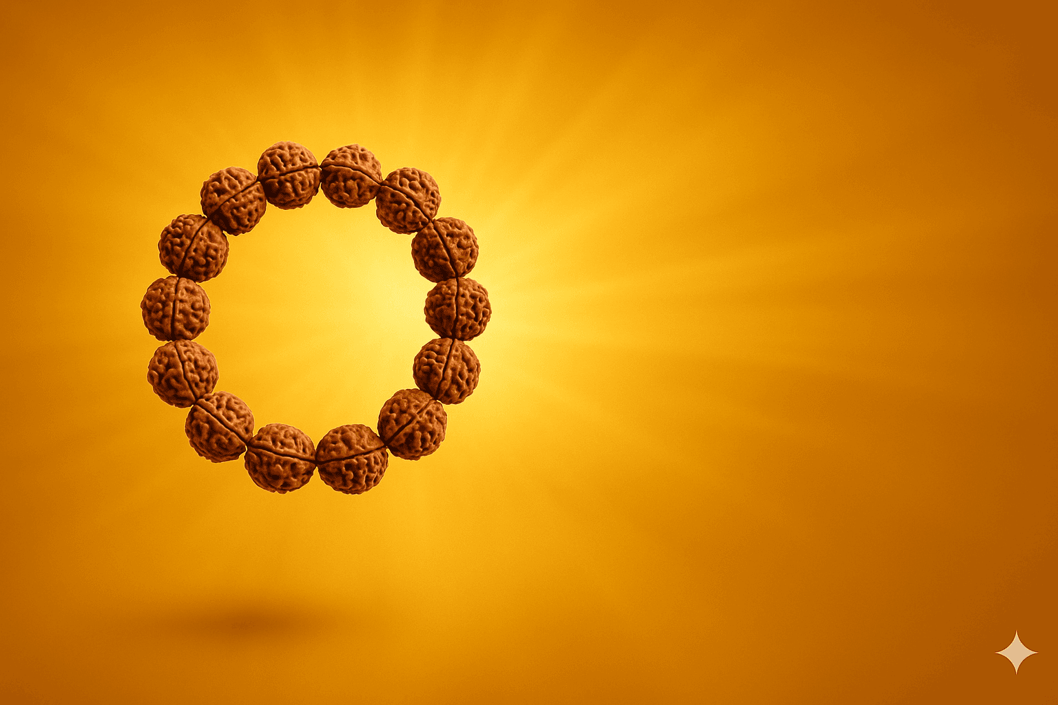 5 Mukhi Nepali Rudraksha Bracelet
