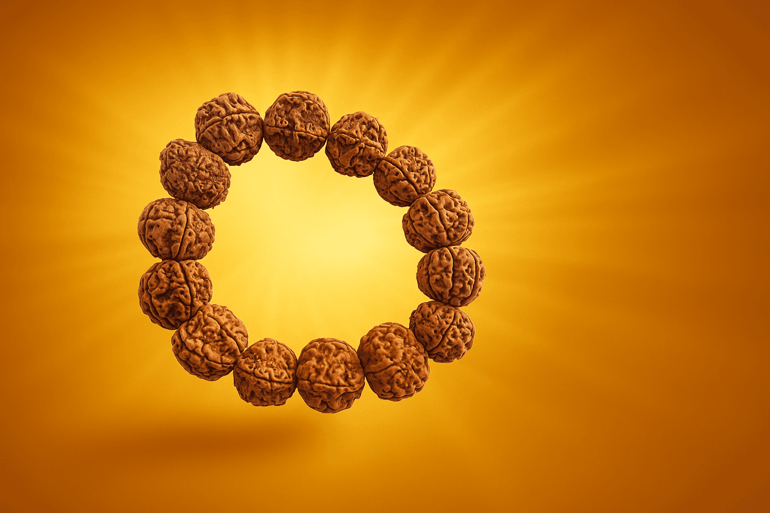 7 Mukhi Nepali Rudraksha Bracelet