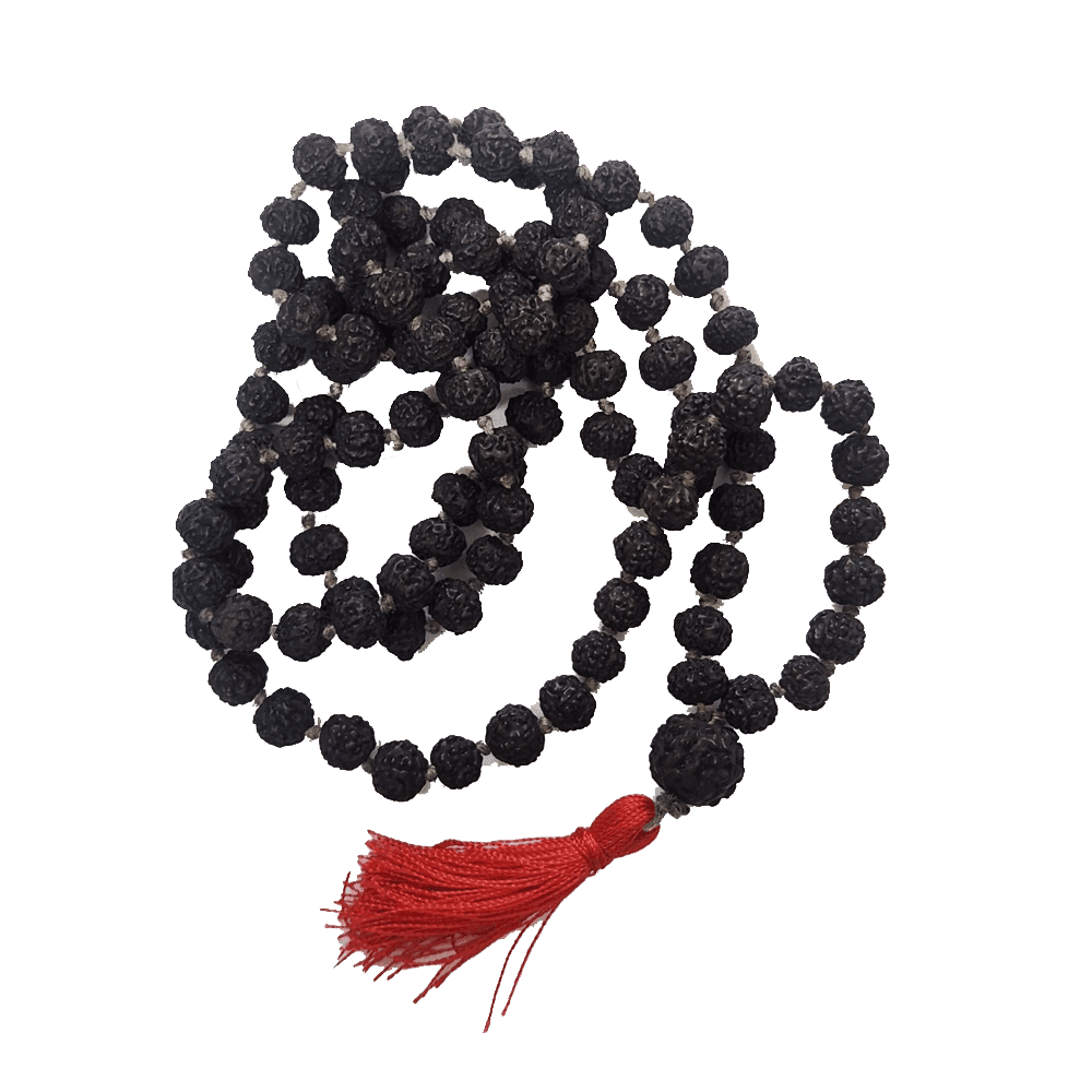 Japa Mala – 5 Mukhi Black Rudraksha